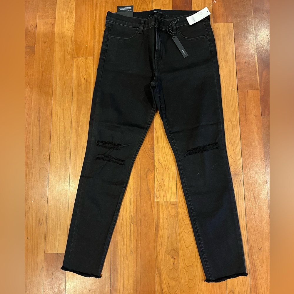 J Brand Charcoal Denim Pants